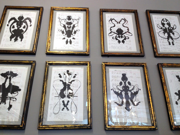 Original Inkblot Framed Art