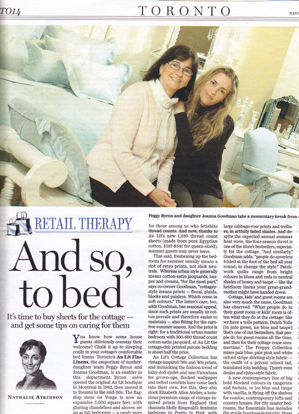 Throwback Thursday: National Post 2006
