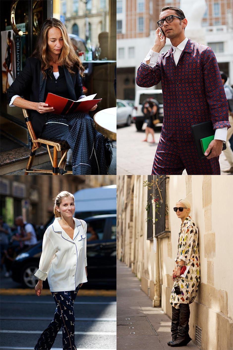 The Sartorialist Has Us Thinking About Pyjamas Fashion