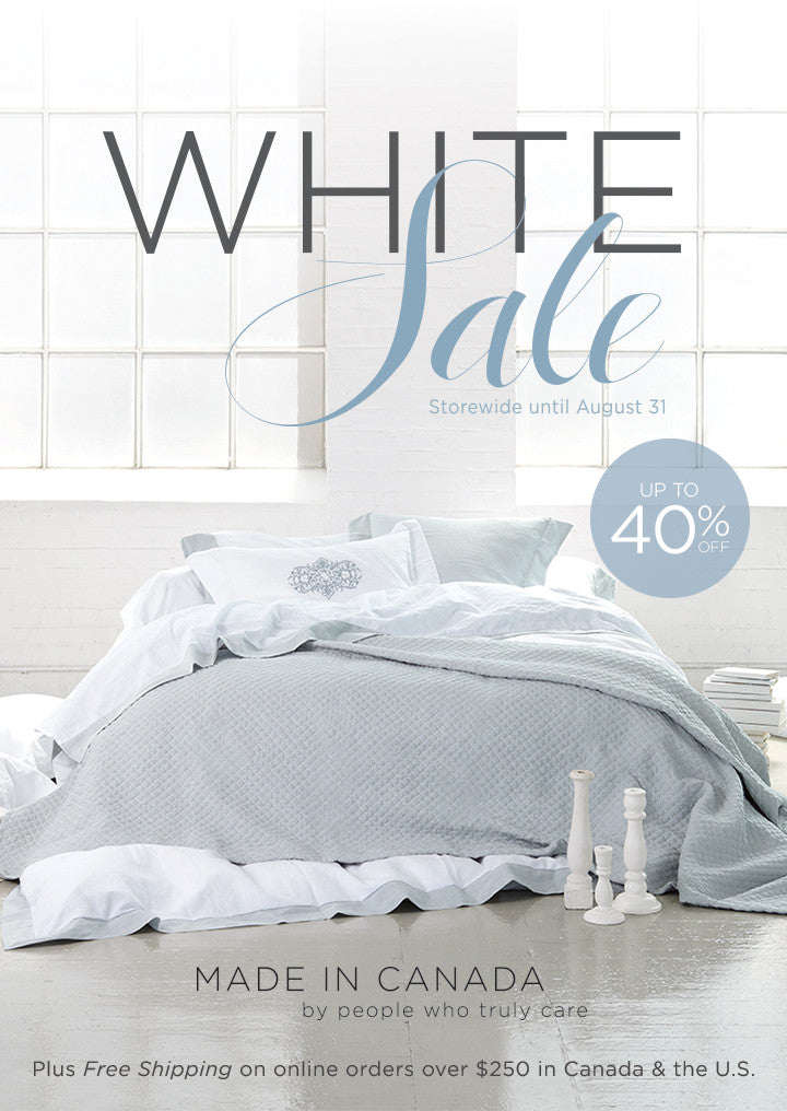 The White Sale is On!