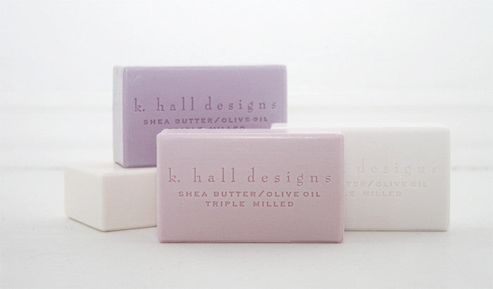 K. Hall Designs Triple Milled Bar Soap