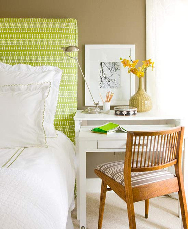 Beautiful Beds: A Hint of Lime