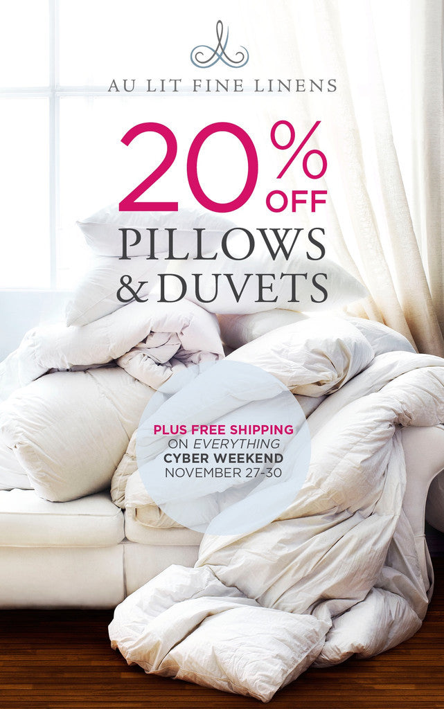 Last Chance for Pillow & Duvet Sale (plus free shipping!)