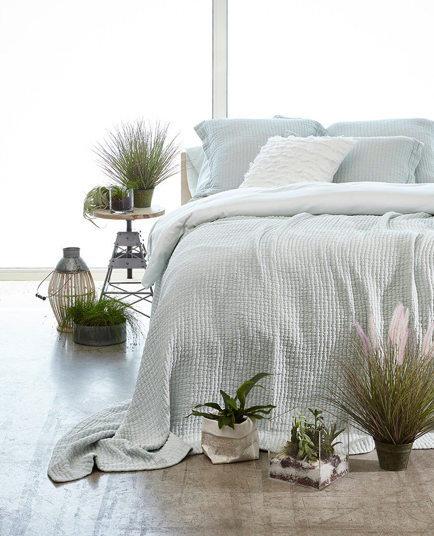 Au Lit Fine Linens - Devon Seaglass Collection
