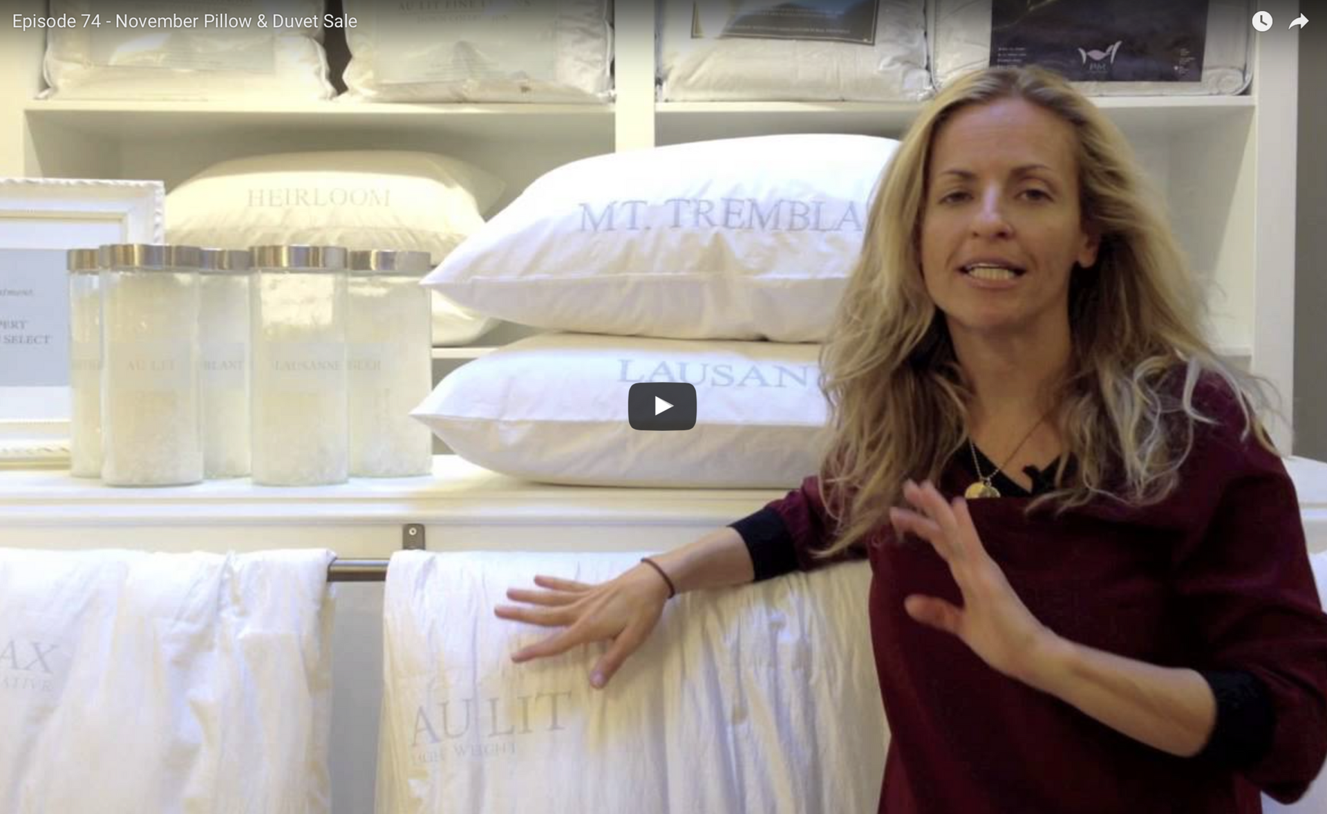 Episode 73: November Pillow & Duvet Sale