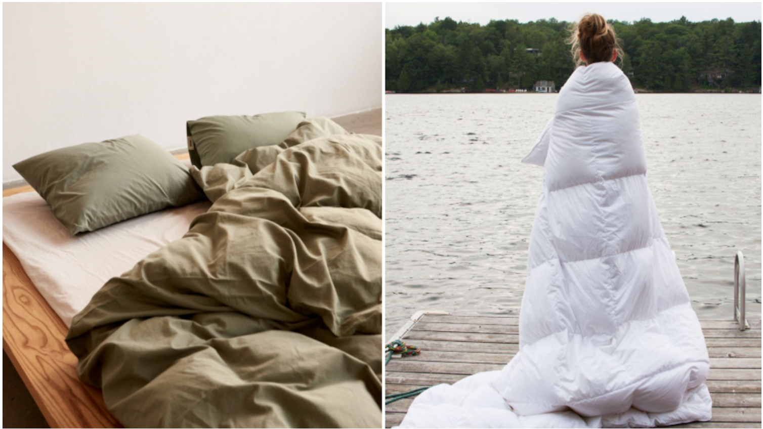 Our Au Lit Essential Summer Duvet Featured in House & Home's 