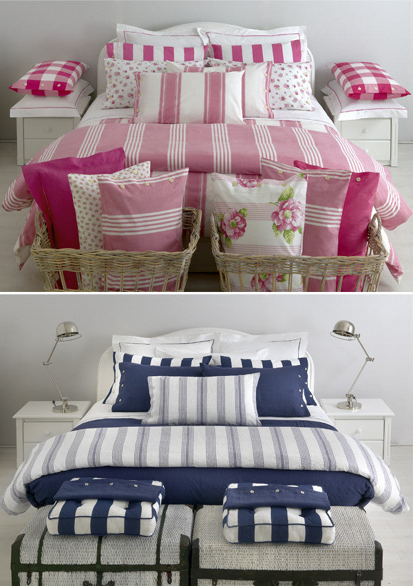 Beautiful Beds: Simple Stripes