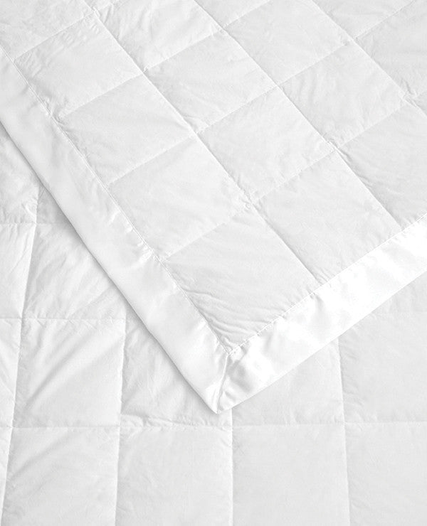 What's the difference between a down blanket and a down duvet?