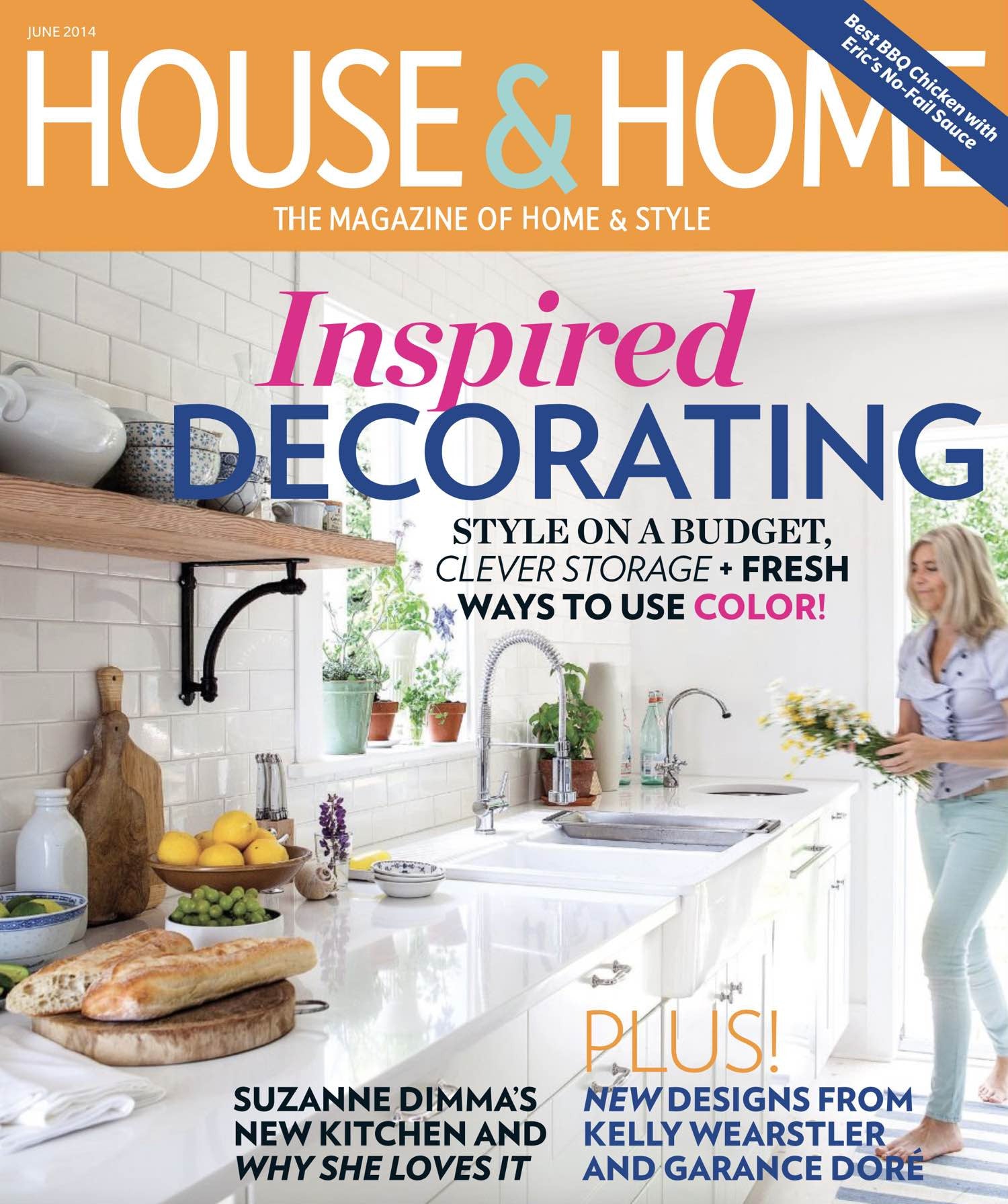 House & Home June 2014: Get The Look