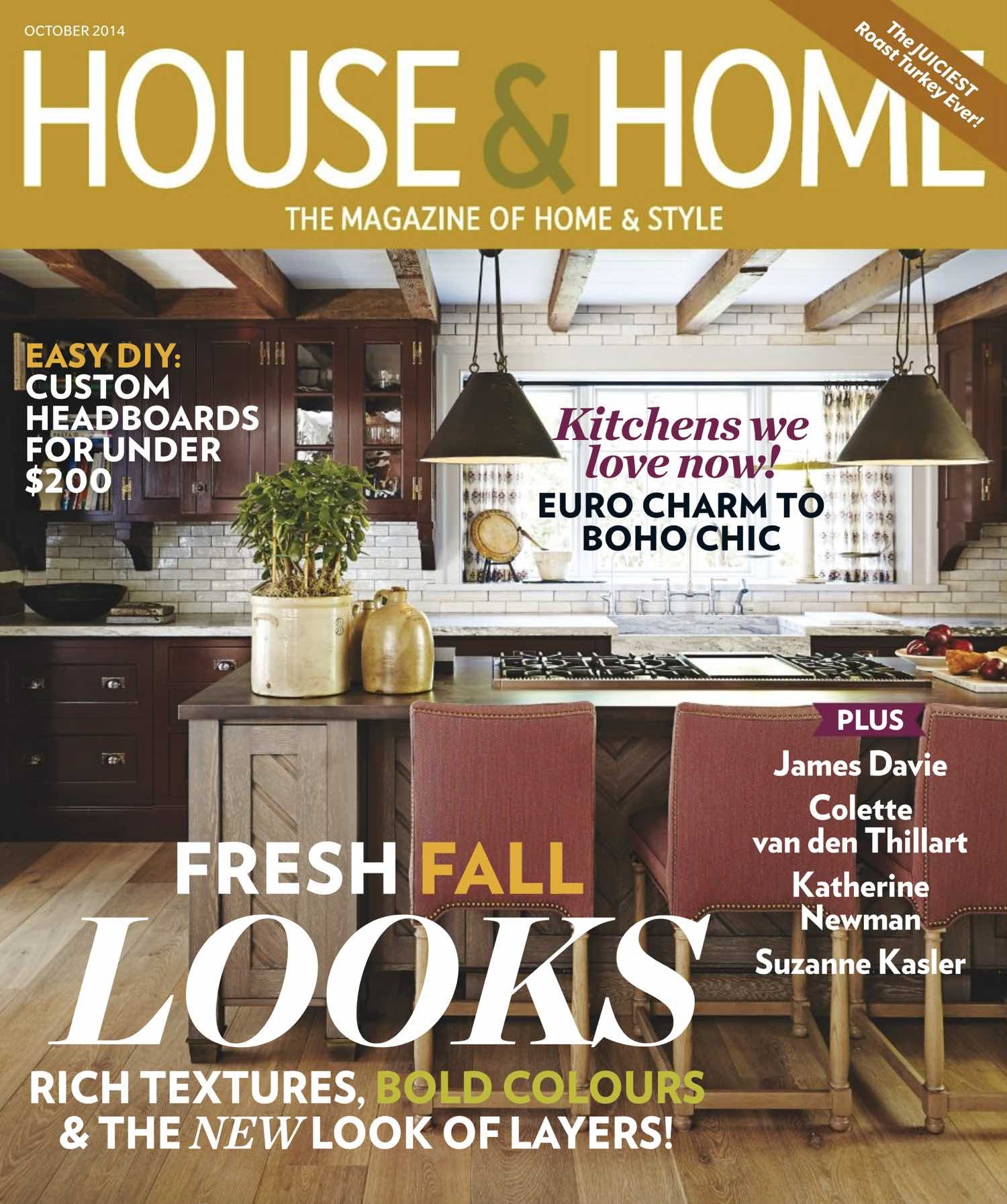 House & Home October 2014