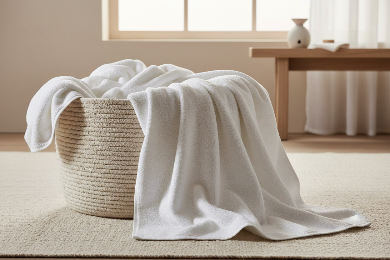 How to Wash & Whiten Your Towels