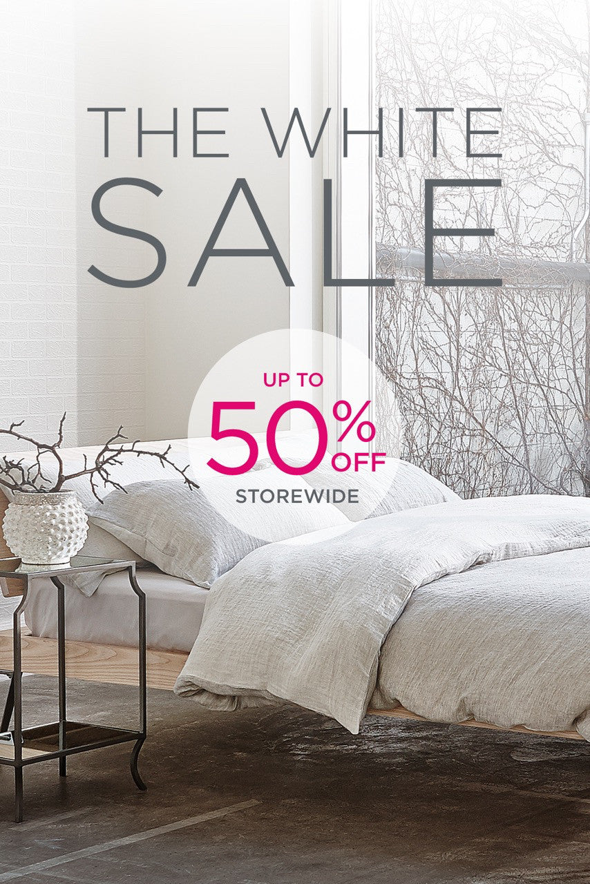 Our August White Sale is ON!