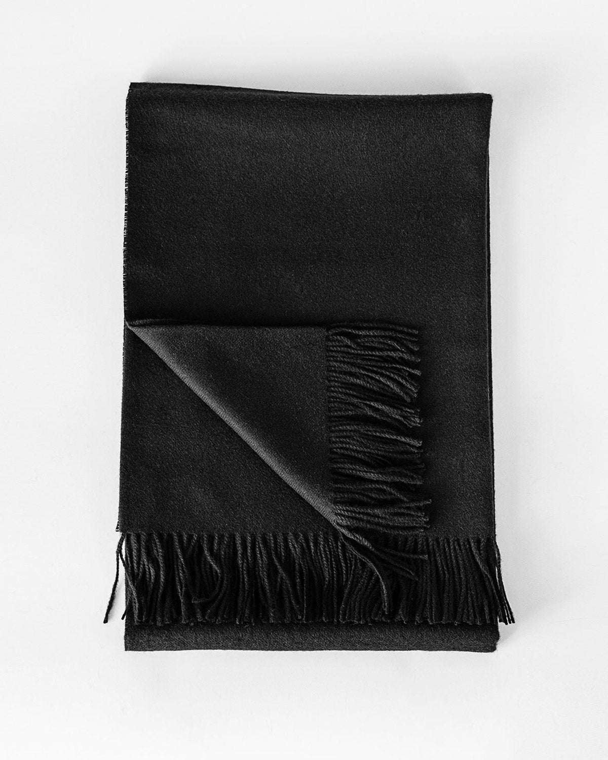 Baby Alpaca Black Throw