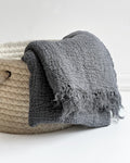 Nantucket Linen Throw - available in 5 colors