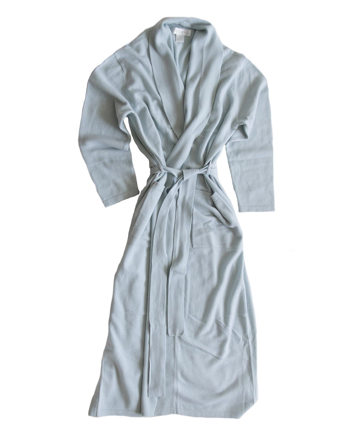 Cashmere Robe Dawn Blue