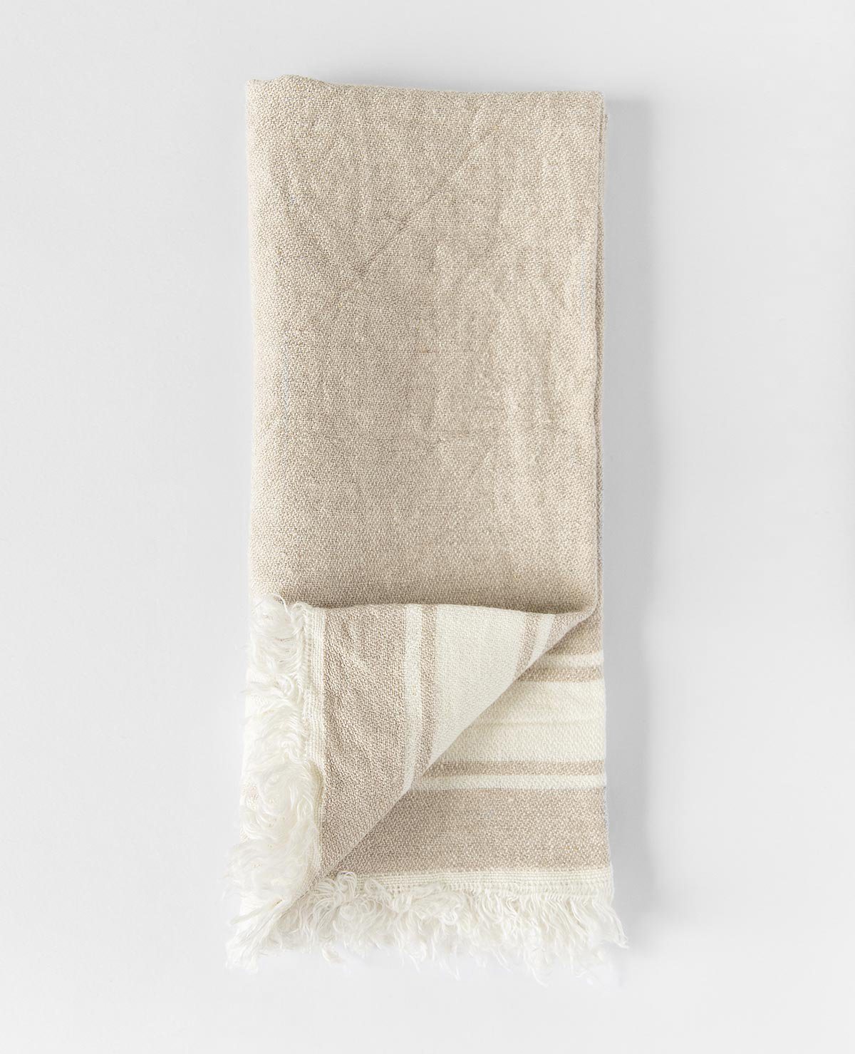 Lavato Waffle Fringe Towel Au Lit Fine Linens