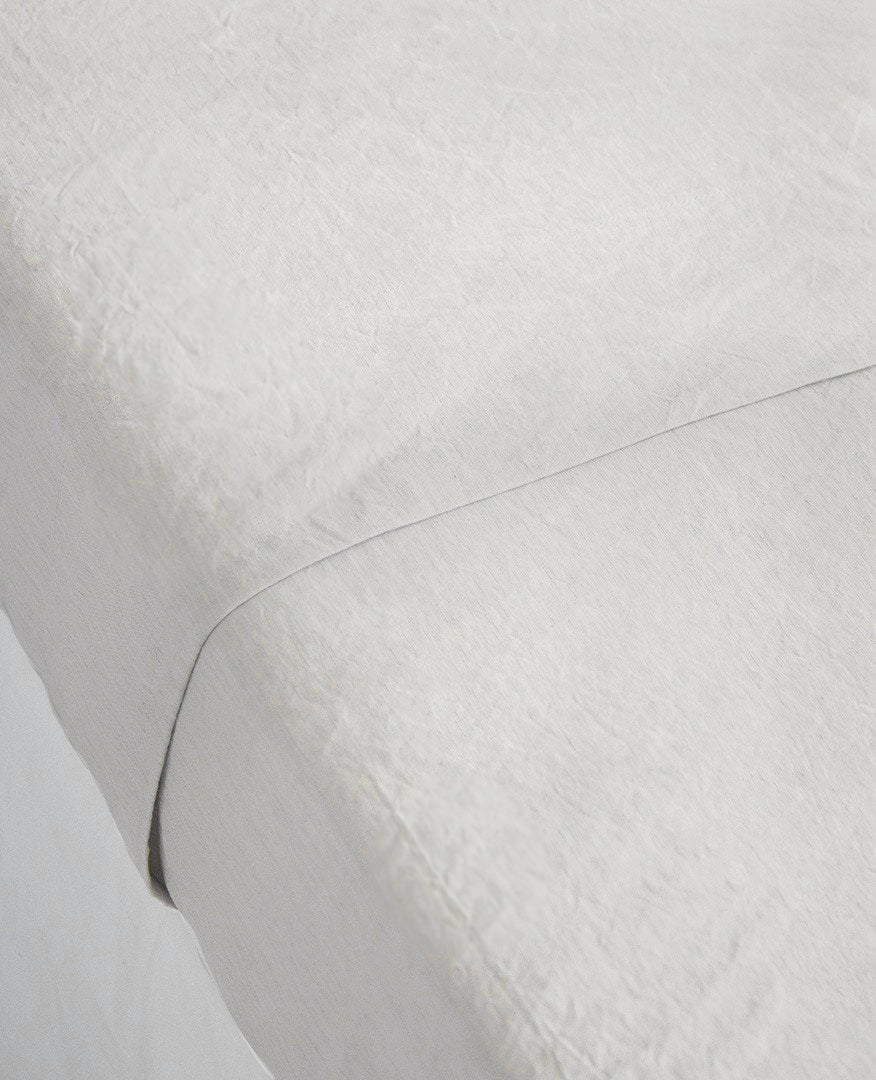 Washed Cotton Sateen Cement