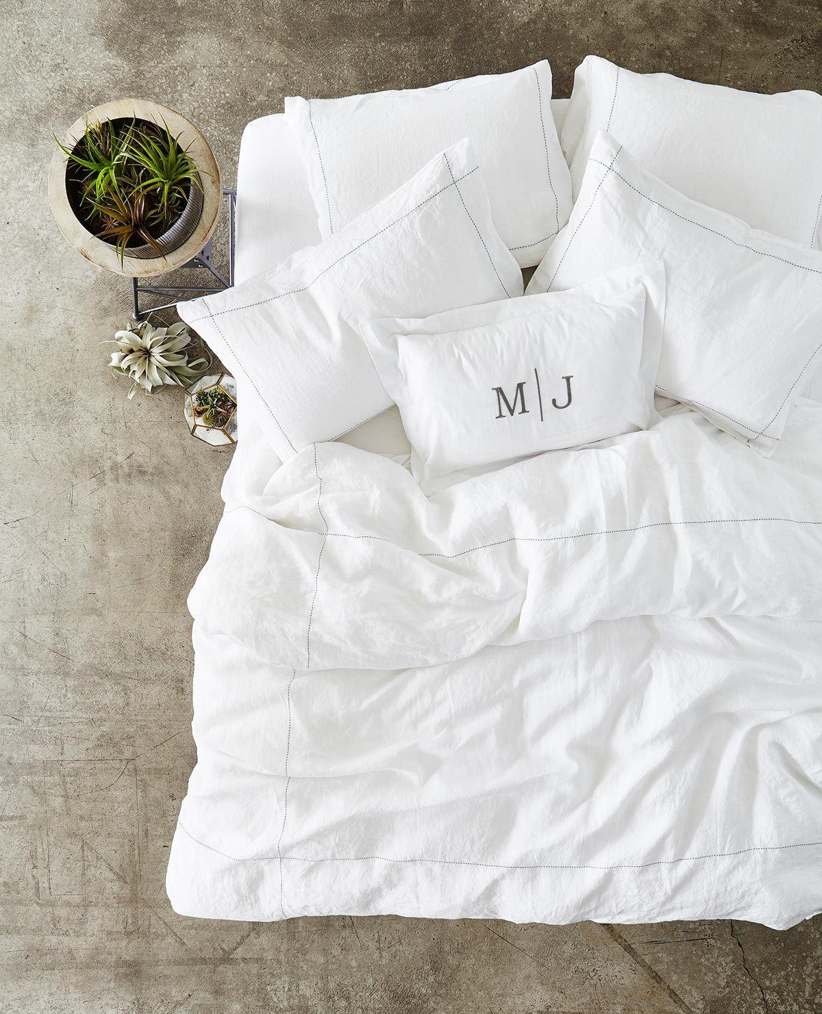 Lavato Linen Cross-Stitch Grey