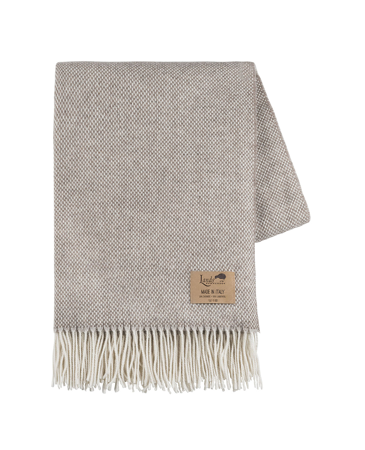 Juno Cashmere Throw Taupe