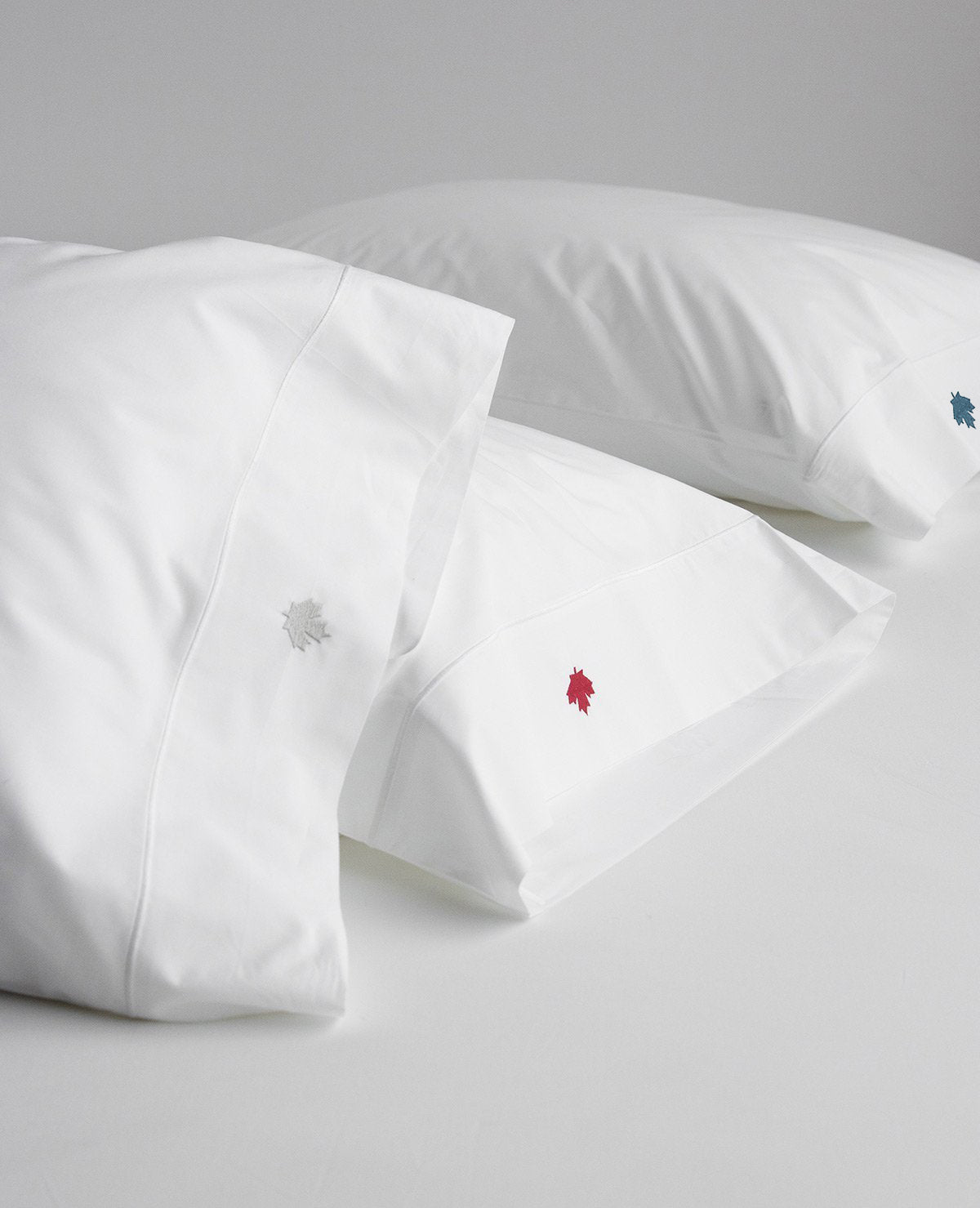 The Canada 150 Monogrammed Pillowcases Au Lit Fine Linens