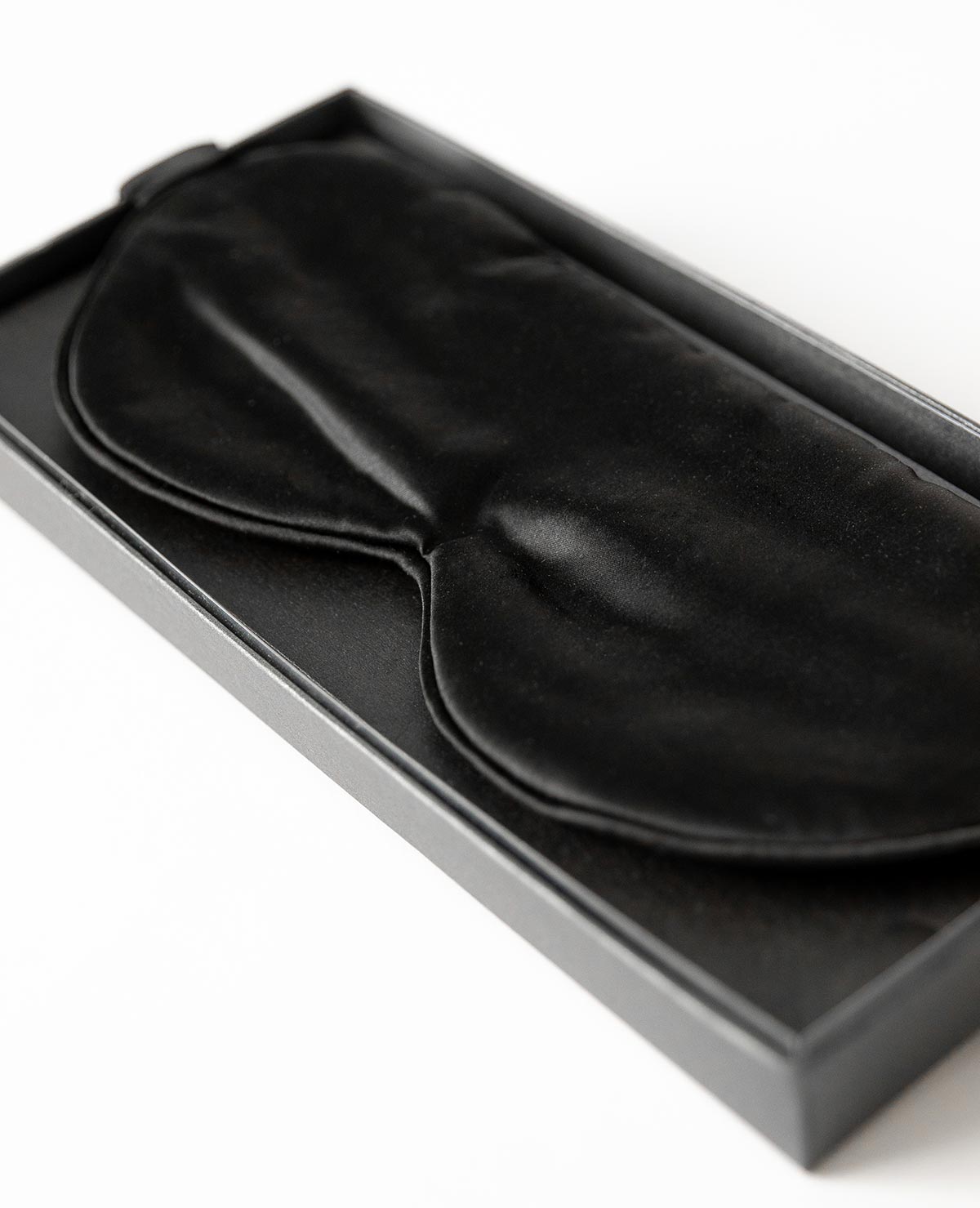 100 Silk Men's Sleep Mask Black