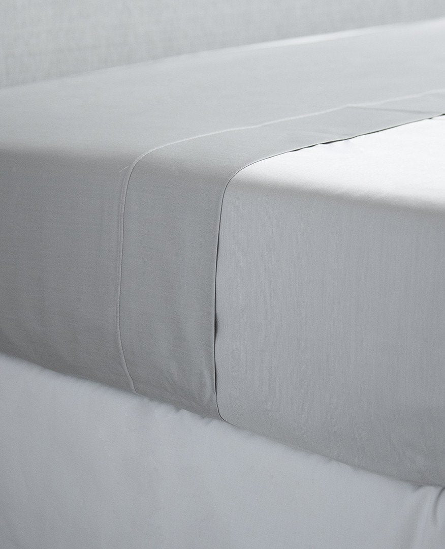 320 thread count cotton satin grey