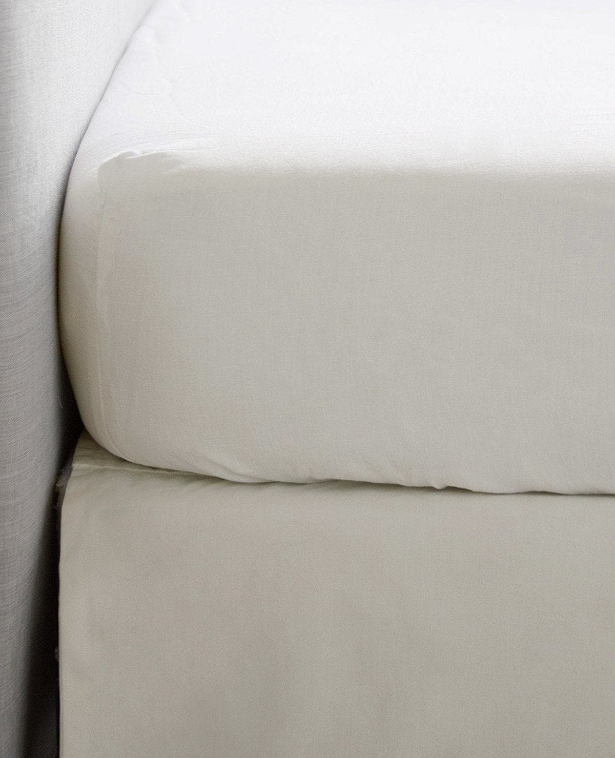 Washed Linen/Cotton Milk